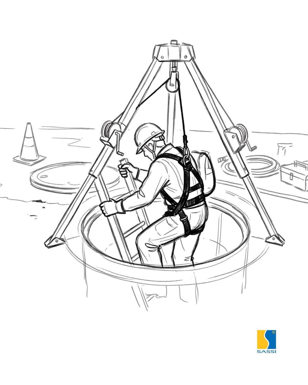CONFINED SPACE KIT REF. 4077