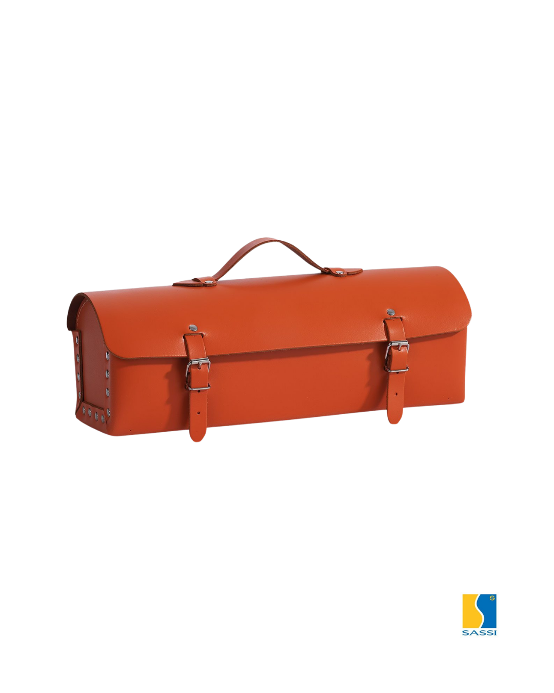 Leather tool bag Ref. 166/35 Orange