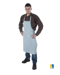 Chrome Leather Split Bib Welder Apron REF. 50CH